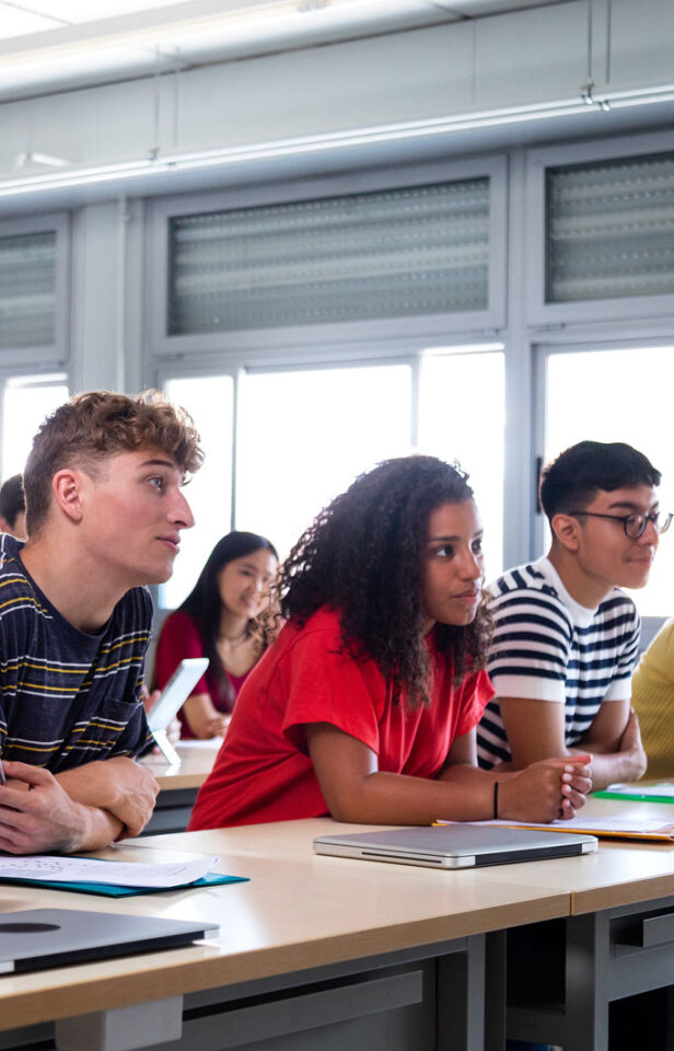 Schüler in Klasse